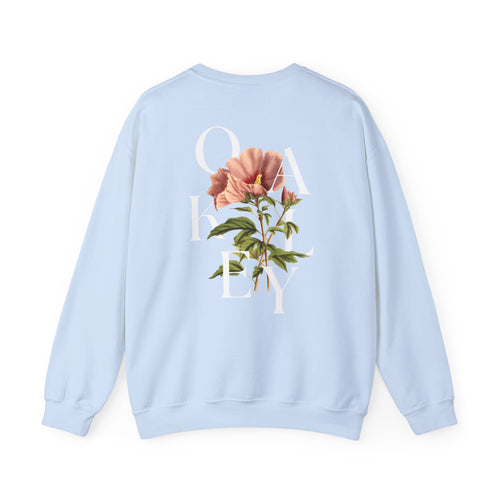 Blush Bloom Aura: Serenity Blue